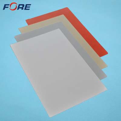 Matte Fiberglass Reinforced Resin 1mm Environmental Friendly Transparent Fiberglass Panels For Coach Outer Skin