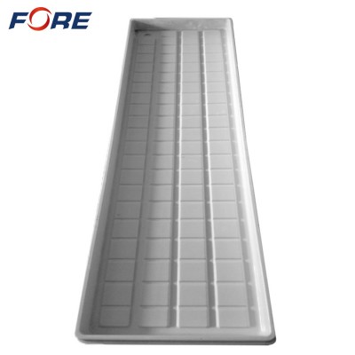 White Black 2x4 4x4 4x8 ABS Plastic Hydroponic Fodder Flood Grow Trays for Sale