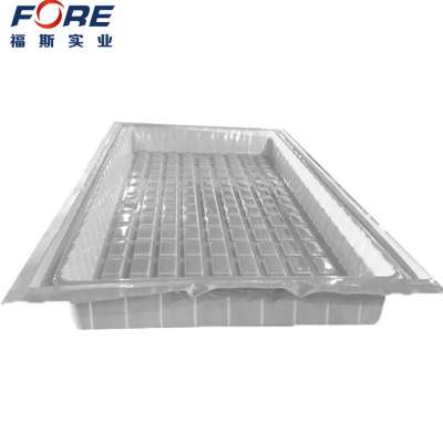 Black White ABS Plastic 2x2 3x3 4x4 Hydro Fodder Flood and Drain Table Suppliers